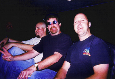Jeff's buddy, Jeff and Dave